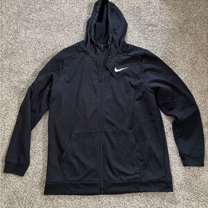 Nike Men's Black zip up
